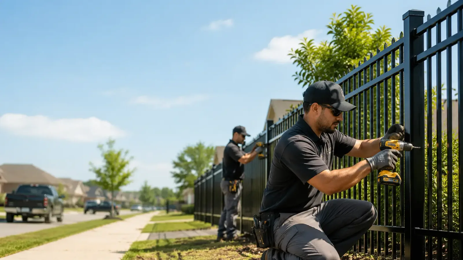 Metal Fence Installation in Zapata, TX
